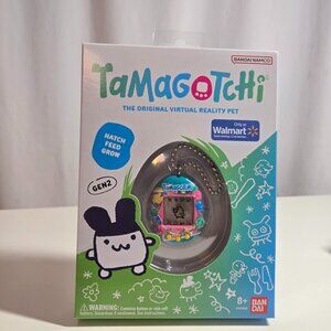 Tamagotchi Gen 2 Stained Glass Limited Edition Brand New 2025, Blue w/Sunflowers